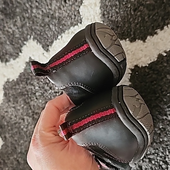 Earth Spirit 9.5 black and purple shoes SH115 - Picture 3 of 5